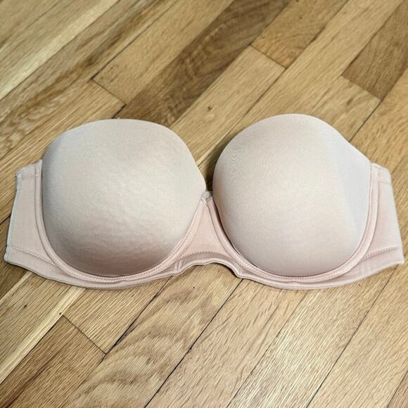 Wacoal 40D Red Carpet Strapless Bra Dark Nude Roebuck - Picture 1 of 5